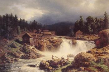 赫爾曼 赫爾佐格 Norwegian Landscape 赫爾曼 赫爾佐格 Norwegian Landscape